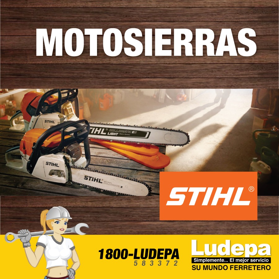 Buscas La Motosierra Ideal Para Tu Trabajo Ludepa Tu Ferreteria