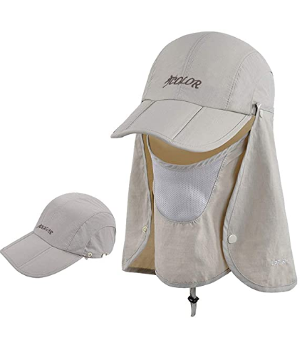 Gorra protectora (Sombrero de pesca) Beige – Tu ferreteria Marina