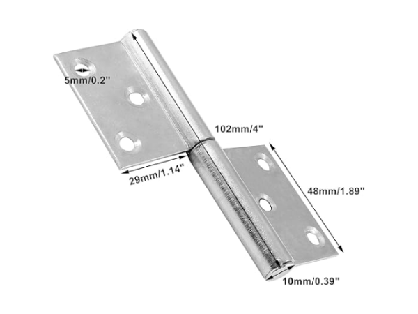 BISAGRA DESMONTABLE 4PULG ACERO INOX